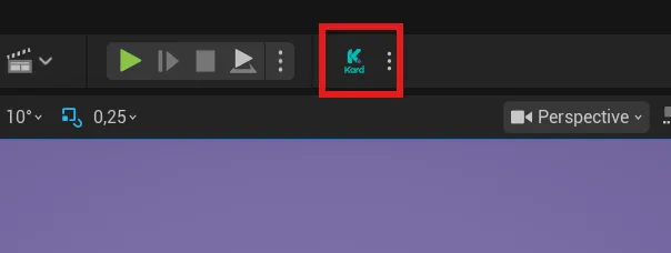 Kard toolbar icon